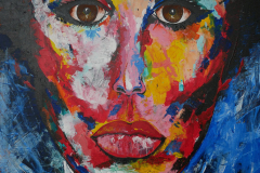 Portrait-Frau-Acryl-50x50cm