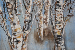 Birken-1-Aquarell-30x40cm