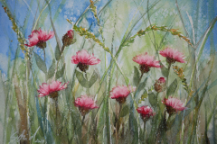 Blumenwiese-Aquarell-30x40cm